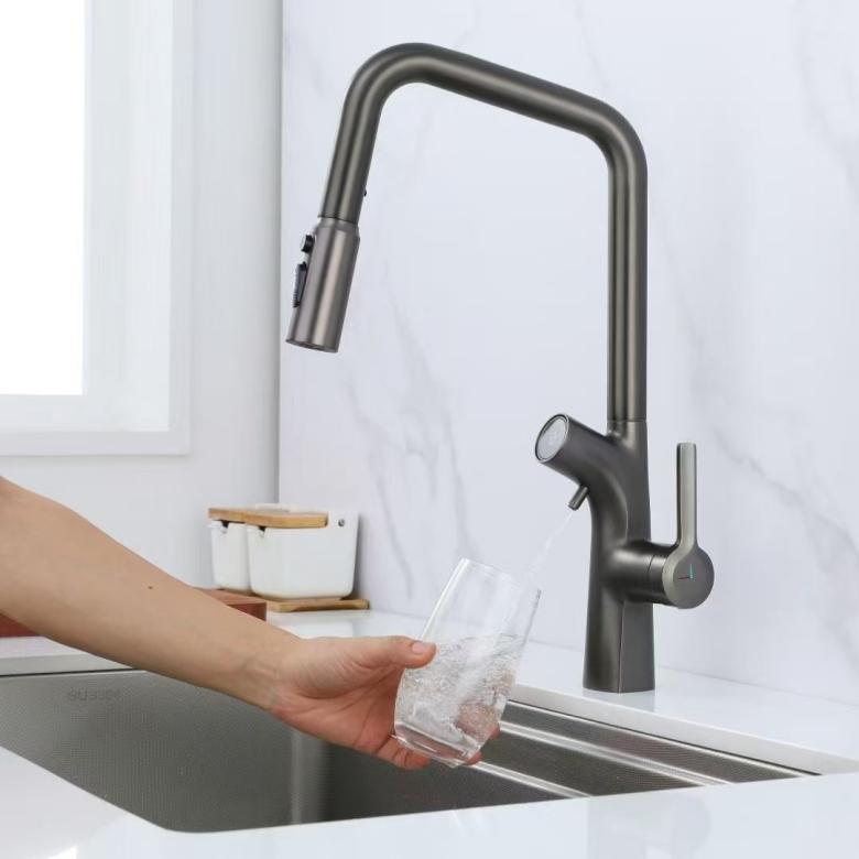 شیر خروجی نمایشگر دیجیتال با دستگاه تصفیه آب داخلی